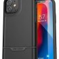 Encased Compatible with iPhone 12 Belt Clip Protective Holster Case Black