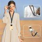 Doormoon Phone Lanyard, Universal Adjustable Neck Straps for Blcak x 2
