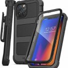 Encased BallisticShield Protective Case Designed for iPhone 12 Pro with Black