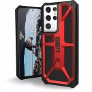 URBAN ARMOR GEAR UAG Designed for Samsung Galaxy S21 Ultra Monarch - Crimson