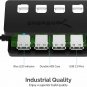 Sabrent 4-Port USB 2.0 Hub with Individual LED lit Power Switches