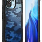 Ringke Fusion-X Compatible with Xiaomi Mi 11 Case, Camouflage Camo Black