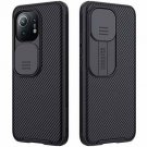 for Xiaomi Mi 11 Case, Nilkkin CamShield Pro Slim case Protective Cover Black