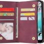 LBYZCASE Phone Case for LG Harmony 4/LG Premier Pro Plus L455DL/LG Wine Red