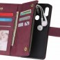 LBYZCASE Phone Case for LG Harmony 4/LG Premier Pro Plus L455DL/LG Wine Red