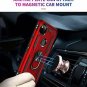 SunRemex Google Pixel 4a Caseï¼2020ï¼(Not Fit 5G) with Tempered Glass Red