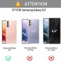 [4 Sets] IMBZBK 2pcs Case for Samsung Galaxy S21 5G with 4-Piece Set