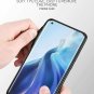 MYLBOO Compatible with for Xiaomi Mi 11 Case Fabric Back Cover Black