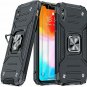 JAME Case for iPhone Xs Max Phone with Screen Protectors x XS MAX-Black