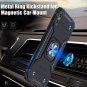 JAME Case for iPhone Xs Max Phone with Screen Protectors x XS MAX-Black