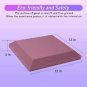 Webetop 12 Pack Acoustic Foam Panels, 2" X 12" X 3D Beveled Square Purple
