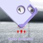 iPhone XR Case with Tempered Glass Screen Protector, IDweel 3 in 1 Purple