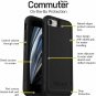 OtterBox Commuter Series Case for iPhone SE (2nd Gen - 2020) & Black (FFP)