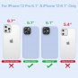 Miracase Compatible with iPhone 12 Case,Designed for 12 Clove Purple