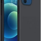 Miracase Compatible with iPhone 12 Case,Designed for 12 Pro Case Black
