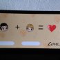 Gift for lovers. Lovers ' origami frame with magnet. Original banknote 1$