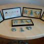 Gift for lovers. Lovers ' origami frame with magnet. Original banknote 1$