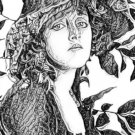 Mildred Davis Silent 1920's actress Illustration Poster
