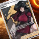 Pokemon card Cynthia Marnie Iono Rosa Hilda Lusamine illustrator promo card