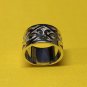 BLNZ 925 SOLID STIRLING SILVER NEW ZEALAND TRIBAL MEN'S RING