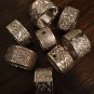 BLNZ 925 SOLID STIRLING SILVER NEW ZEALAND TRIBAL MEN'S RING