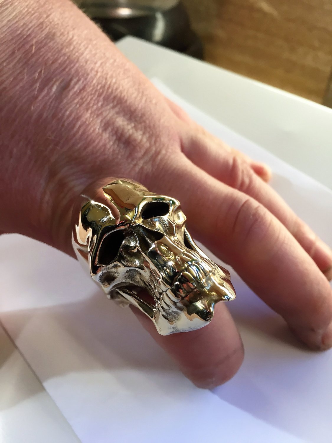Monster Skull Ring - BL Designer - Fate Child Range / Rare - Original - One Off