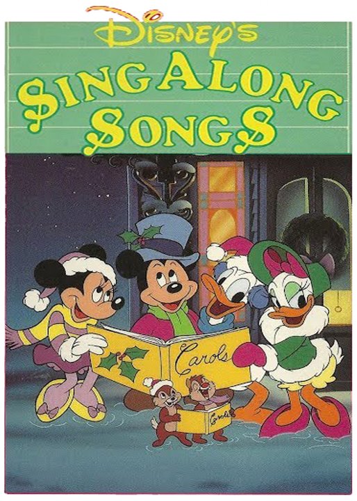 Disney Sing Along Songs Unreleased Videos Collection on 2 DVD+R set