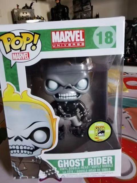 Ghost Rider METALLIC #18 Funko Pop New/Box! FREE Protective PACKAGING ...