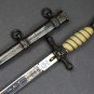 NAVY U-BOAT PRESENTATION DAGGER & SCABBARD DATED 9TH MAY 1944