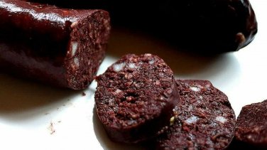 Free Shipping!! 200 gr - 7.05 oz BLACK PUDDING / MORCELA Portuguese traditional