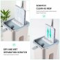 Magic Cleaning Mops Free Hand Spin Cleaning Mop Bucket Squeeze Spray (Add 6-Pcs mop cloth)