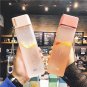 500ml Cute Square Tea Milk Fruit Water Cup Bottles Drink Sport Korean Style Heat Resistant (6-Color)
