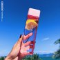 500ml Cute Square Tea Milk Fruit Water Cup Transparent Bottles Drink Sport Heat Resistant (7-Colors)