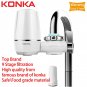 KONKA Water Filter Health Activated Carbon Tap Faucet water filter Purifier For Drinking (4-Filters)