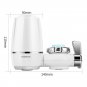 KONKA Water Filter Health Activated Carbon Tap Faucet water filter Purifier For Drinking (4-Filters)