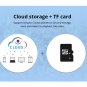 NQMEGA 720P Cloud IP Camera Intelligent Auto Tracking Home Security Surveillance Wifi CCTV 32GB Card