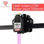 2500MW CNC Laser Engraving Machine 2Axis 3D printer DIY Engraver Desktop Wood Router/Cutter/Printer