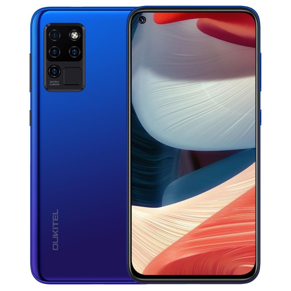 OUKITEL C21 4GB + 64GB Smartphone Octa Core Helio P60 Quad Camera 20MP Hole Punch Screen 4G Cellular
