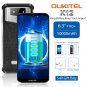 OUKITEL K12 6GB 64GB Smartphone 6.3â Waterdrop 1080*2340 Face ID 10000mAh 5V/6A OTG NFC Android 9