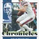 2021 Panini Chronicles #12 Cole Beasley - Buffalo Bills Football Card {NM-MT} Bx 1/1