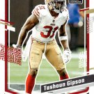 2023 Donruss #273 Tashaun Gipson - San Francisco 49ers Football Card {NM-MT} BX1/1