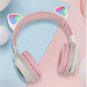 New Arrival LED Cat Ear Noise Cancelling Headphones Bluetooth 5.0 Young People