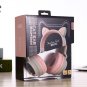New Arrival LED Cat Ear Noise Cancelling Headphones Bluetooth 5.0 Young People
