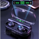 TWS Bluetooth Earphone With Microphone LED Display Waterproof Noise Cancelling