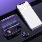 TWS Bluetooth Earphone With Microphone LED Display Waterproof Noise Cancelling