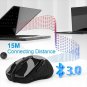 TeckNet Optical Wireless Mouse Computer Bluetooth Mouse 2600DPI 2.4G Wireless