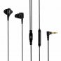 Rillpac R100C Titanium Dynamic Driver Noise Isolating In-Ear earphones with mic