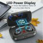TWS 5.0 Bluetooth 9D Stereo Earphone Wireless Headphones IPX7 Waterproof