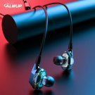ALWUP G02 Bluetooth Earphone Wireless Headphones Dual Drivers Stereo Magnetic
