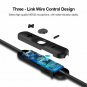 ALWUP G02 Bluetooth Earphone Wireless Headphones Dual Drivers Stereo Magnetic